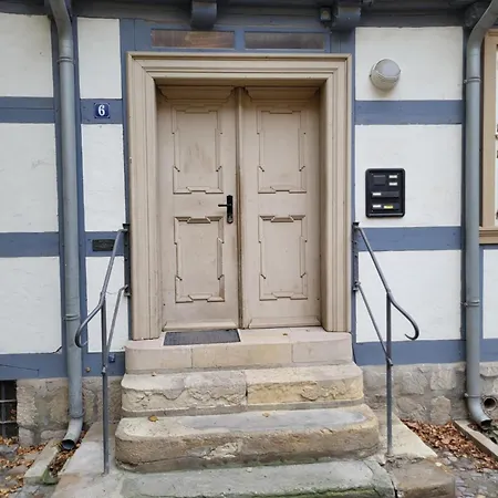 Anno 1577 - Marktkirchhof 6 Quedlinburg Exterior photo