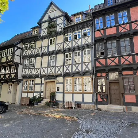 Anno 1577 - Marktkirchhof 6 Quedlinburg Exterior photo